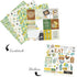 Kitchen Scrapbook Paper - Cooking Scrapbook Kit Cardstock with Kitchen Tools, Lemon, Herbs, Spices Designs - Double Sided 12x12 Cooking Scrapbook ...