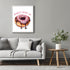 Posterizer 1 pcs-donut give up- funny unique quote-Comedy Art-Motivational & Inspirational Art-Gift for Daughter, Son, Kids-decor for Girls, Teens...