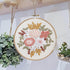 Sivilife Embroidery Kit for Beginners, 3 Sets Stamped Cross Stitch Kits for Beginner, Floral Pattern Embroidery Starter Kits for Adults with Embro...