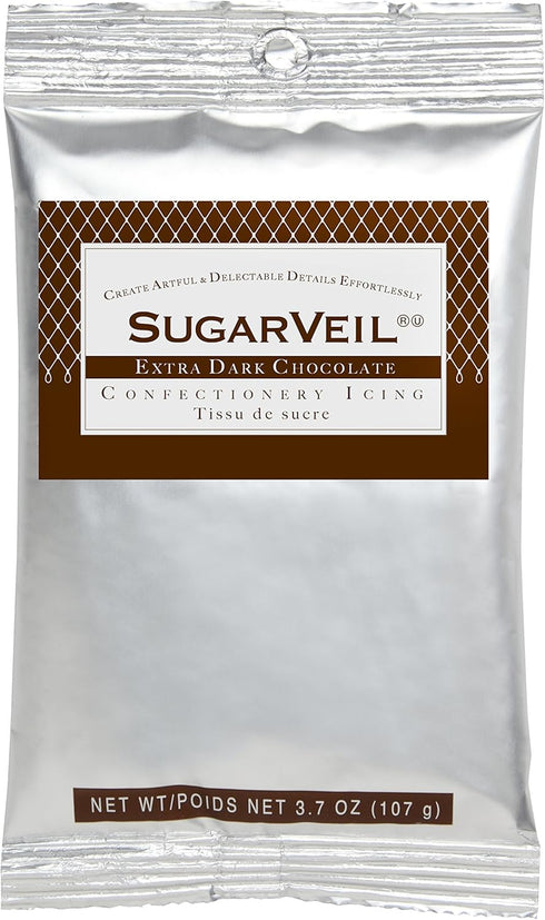 SugarVeil® Extra Dark Chocolate Confectionery Icing...
