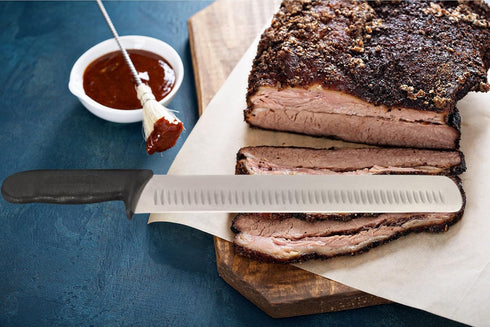 12” Slicer / Carving Granton Edge - Prime Rib Knife - Food Service Knives...