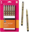 SAKURA Pigma Micron Fineliner Pens - Archival Black Ink Pens - Pens for Writing, Drawing, or Journaling - Black Ink - 003 Point Size - 6 Pack...