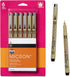 SAKURA Pigma Micron Fineliner Pens - Archival Black Ink Pens - Pens for Writing, Drawing, or Journaling - Black Ink - 003 Point Size - 6 Pack...