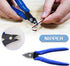 10 Pcs Professional Model Tools Kit 10 in 1 Adults Hobby Building Tools Set Basic Tools with Nippers Tweezers Needle Files Polishing Bars for Car ...