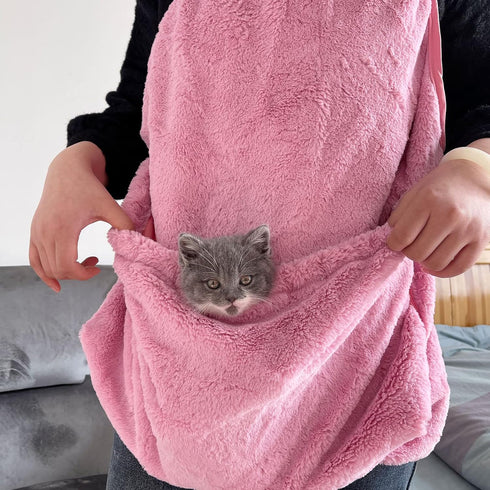 Cat Sling Carrier,Dog Carrying Bag,Small Pet Sing Carrier Chest,Cat Sling Accompany Carrier Bag Hands Free,Soft and Breathable Shoulder Back Indoo...