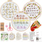 ojindiy Embroidery Kits for Beginners Adults 3 Packs, Learn 26 Alphabet Letters Stitches, Embroidery Kit for Craft Lover and Starter, Cross Stitch...