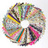 60 Pcs 4" x 4"(10cm x 10cm) Assorted Craft Fabric Bundle Squares Patchwork Fabric Sets for DIY Sewing Scrapbooking Quilting Dot Pattern...