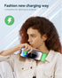 Green Small Portable Battery Charger 4800mAh, Tiny Power Bank Ultra-Compact 15W Fast Charging Mini Battery Pack Power Charger for iPhone 14 Pro/13...