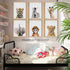 EPHANY Baby Animal Posters and Prints Baby Nursery Decor Pictures Set of 6 (Unframed) Cute Animal Photography Wall Prints for Baby Boys & Girls Ro...