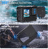 FitStill Black Silicone Sleeve Case for Go Pro Hero 12/Hero 11/Hero 10/Hero 9 Black,Battery Side Cover&Screen Protectors& Lens Caps&Lanyard for Go...