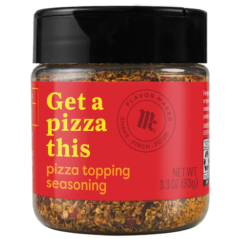 McCormick Pizza Topping Seasoning, Flavor Maker, 3.3 oz...