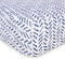 Burt's Bees Baby Pattern Fitted Crib Sheet Organic Cotton BEESNUG - Guide The Way Prints, Fits Unisex Standard Bed and Toddler Mattress, Infant Es...