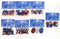 Dress It Up 9086 Patriotic Button Embellishment Assortment - 12 Pack - Includes Extra Free Button Embellishment Pack...