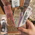 Scrapbook Vintage Stickers for Journaling,Aesthetic Planner Stickers Washi Sticker Paper for DIY Stationery Diary Planners Letters Cards Album Not...