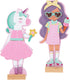 Stephen Joseph, Magnetic Dress Up Doll Unicorn and Princess...