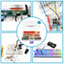 560Pcs Breadboard and Jumper Wire kit PCB Circuit Board Assortment 14 Different Lengths with breadboard?Tweezers?Alligator Clip Test Leads and Pla...