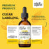 Echinacea Goldenseal Tincture - Immune Support Supplement w/Goldenseal Root and Organic Echinacea - Alcohol-Free Echinacea Goldenseal Liquid for I...
