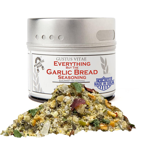 Everything But The Garlic Bread Seasoning | Gourmet Spice Blend | Non GMO, All Natural | Handmade in Small Batches in USA | Artisanal Seasoning Mi...