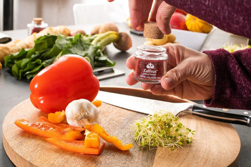 Zaffrus - Certified Organic Super-Premium All Red Saffron Threads (1.5 gram, .052 oz)...