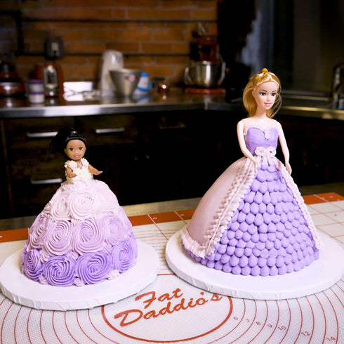 Fat Daddio's PDV-05 Dolly Varden Doll Cake Pan, 5.25 x 4.5 Inch, Silver...