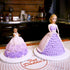 Fat Daddio's PDV-05 Dolly Varden Doll Cake Pan, 5.25 x 4.5 Inch, Silver...