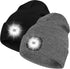 Bosttor LED Beanie Hat with Light 2 Pack, Headlamp Cap, Unisex Winter Knitted Hats Headlight Flashlight Gifts for Men Women...