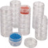The Beadsmith Personality Case, Clear Plastic Bead Storage Case with 25 Removable and Stackable Jars, includes 5 screw top lids, Organizer Storage...