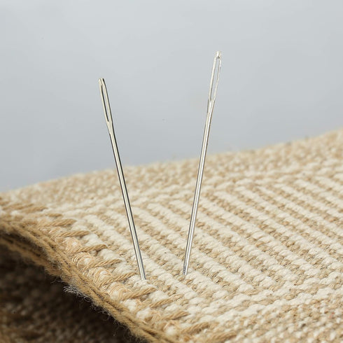 Mr. Pen- Large Eye Needles for Hand Sewing, 50 pcs, 5 Sizes, Silver, Embroidery Needles for Hand Sewing...