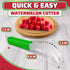 Watermelon Slicer Cutter Tool – Durable Stainless Steel Blade Watermelon Cutter with Ergonomic Handle | Slice or Cube Cantaloupe & Honeydew, Quick...