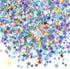 Hestya 60g Star Confetti Glitter Table Confetti Metallic Foil Stars for Party Wedding Festival Decorations(Holographic Silver,10mm and 6mm)...