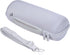 Hard Case Compatible with JBL Charge 5 Charge 4 Waterproof Bluetooth Speaker (White case)...