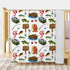 Fishing Baby Blanket for Boys, Gone Fishing Themed Toddler Soft Minky Blanket with Double Layer Dotted Backing, Newborn Nursery Baby Crib Receivin...