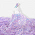 Sequin Fabric by The Yard: 6 Feet 2 Yard - Iridescent Glitter Mesh Embroidery Sparkly Fabric for Sewing Custom Clothe Dress Mermaid Table Decor We...