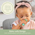Upward Baby 3 pack Silicone Baby Feeding Spoon with Anti Choke Barrier - Baby Spoons Self Feeding 6 Months, First Stage Infant Supplies and Toddle...