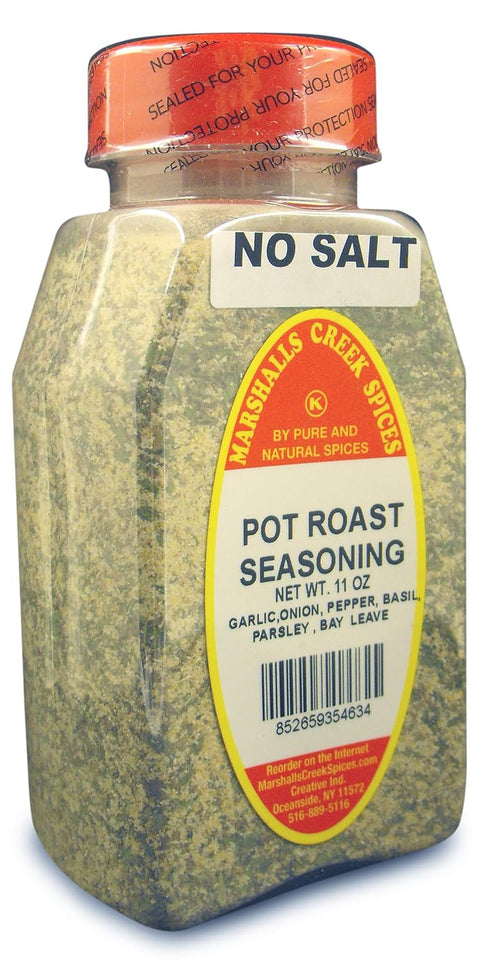 Marshall’s Creek Spices Pot Roast No Salt Seasoning, New Size, 11 Ounce...