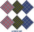 Zenssia Handkerchiefs Mens 100% Cotton Soft 6 Piece Gift Set...