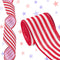 Patriotic Wired Ribbon Red and White Ribbon, Red Ribbon Red White Blue Ribbon Wired, 4th of July Ribbon for Memorial Day Independence Day, Summer ...
