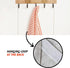Folkulture Christmas Kitchen Towels and Dishcloths Set with Hanging Loop, Set of 3 Flour Sack Dish Towels and Dish Cloths for Drying Dishes, 100% ...