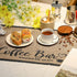 Cunhill 2 Pieces Coffee Bar Mat,Coffee Bar Accessories 20 x 14 Inch Coffee Bar Decoration Coffee Placemats for Coffee Machine, Coffee Bar, Counter...