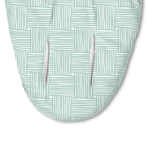 SwaddleMe Luxe Perfect Temp Swaddle with 100% Organic Cotton - Small/Medium, 1 Pack, Basket Weave, 0-3 Months...