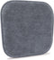 Grey Kitchen Chairs Cushions Non Slip Foam Office Seat Cushions Washable Soft Thick Pads Large Wooden Metal Tapered Dining Chair Cushions,17" x 16...