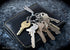 UFO -Titanium Keychain Organizer for Everyday Carry Keyring Customization, Key Organizer, Holder, Pocket Key Chain, Keeper, Compact, 8 holes...
