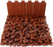 Feleph 360 Pieces 1x2 Masonry Profile Bricks Building Blocks for Wall Parts and Pieces Diverse Bulk Toy Set Compatible with Major Brands (Reddish ...