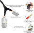 EWAY 12 Volt Power Adapter for GM Chevrolet Buick Cigarette Lighter Power Plug/Cord Wire Harness for Add Device CB Radio, Radar Detectors, Portabl...