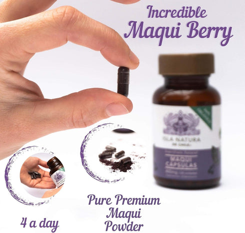 Capsules of Organic Maqui...