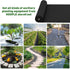 HOOPLE Premium Non-Woven Weed Barrier Landscape Fabric Durable & Heavy-Duty Weed Block, Easy Setup & Superior Weed Control...