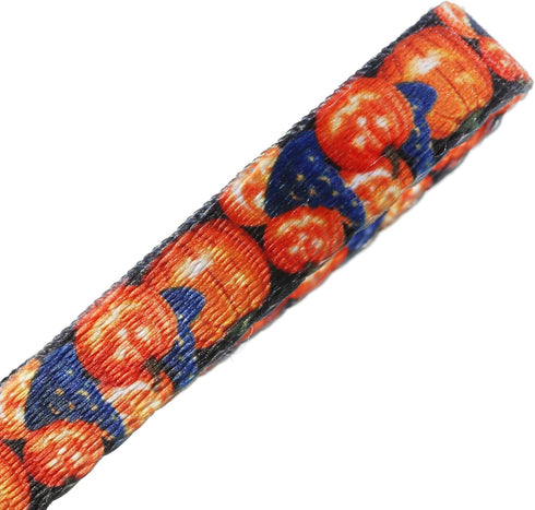 BoomBone 2 Pack Cat Halloween Collar,Pumpkin and Purple Dog Collars for Small Dogs...