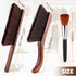 3 Pcs Wooden Hand Broom Set Counter Duster Dusting Bench Brushes Long Soft Bristles Handle Detail Brushes for Fireplace Car Home Bed Sofa Clothes ...