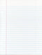 School Smart 85243 Cursive Ruled Notebook Paper with Margin - 8 in x 10 1/2 in - Ream of 500 - White - 085243...