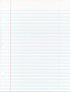 School Smart 85243 Cursive Ruled Notebook Paper with Margin - 8 in x 10 1/2 in - Ream of 500 - White - 085243...